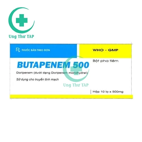 Butapenem 500 - Thuốc điều trị nhiễm khuẩn, nhiễm kí sinh trùng