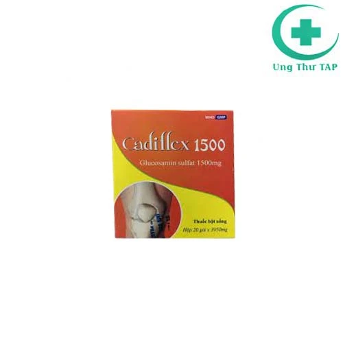 Cadiflex 1500 - Thuốc điều trị viêm cứng khớp, tổn thương sụn