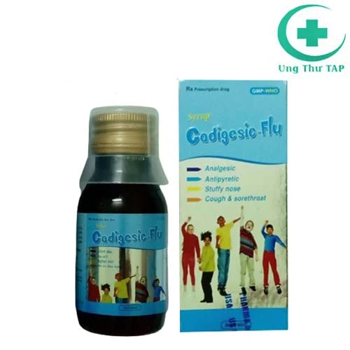 Cadigesic-Flu - Thuốc điều trị nhức đầu, đau họng, đau nhức cơ