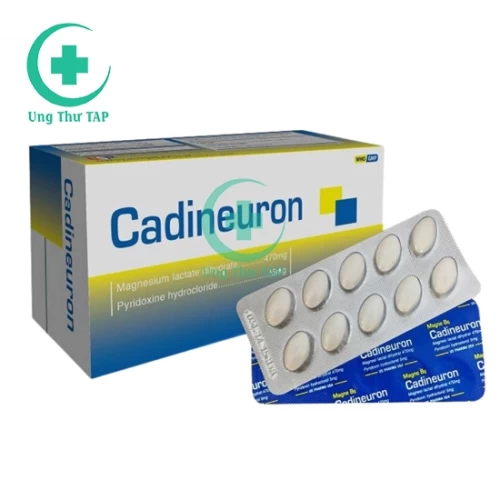 Cadineuron - Thuốc điều trị các bệnh nhân thiếu Mg, tạng co giật