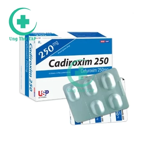 Cadiroxim 250 - Thuốc điều trị viêm, nhiễm khuẩn hiệu quả