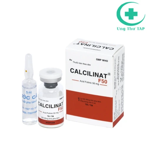 Calcilinat F50 - Thuốc phòng và điều trị ngộ độc hiệu quả