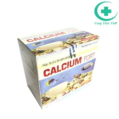 Calcium Fort USP - Tăng cường phát triển xương, răng cho trẻ