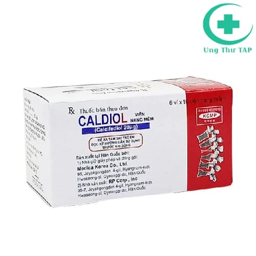 Caldiol - Thuốc phòng và điều trị loãng xương, còi xương