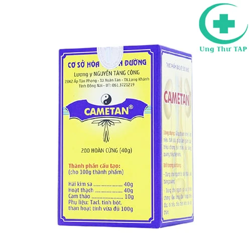 Cametan -  Sản phẩm hỗ trợ điều trị sỏi thận, sỏi bàng quang