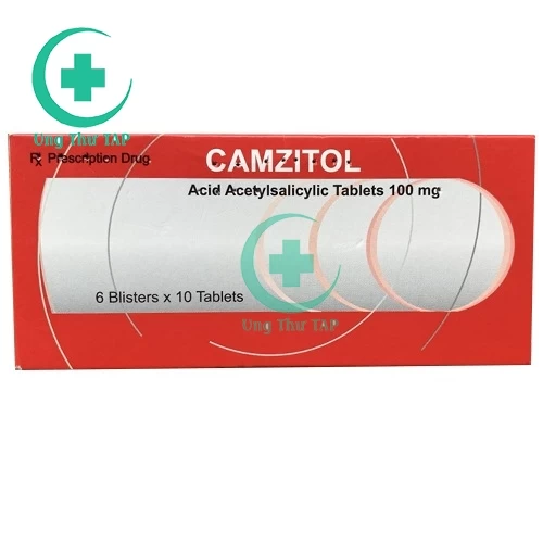 Camzitol 100mg - Thuốc dự phòng nhồi máu cơ tim và đột quỵ