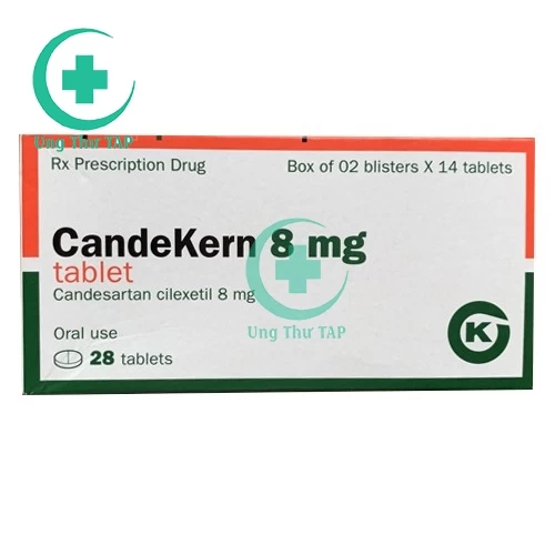 Candesarkern 8mg Tablet - Thuốc điều trị tăng huyết áp hiệu quả