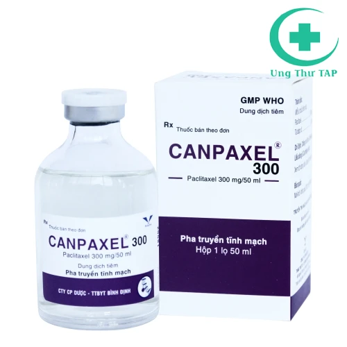 Canpaxel 300 Bidiphar - Thuốc kết hợp điều trị ung thư hiệu quả