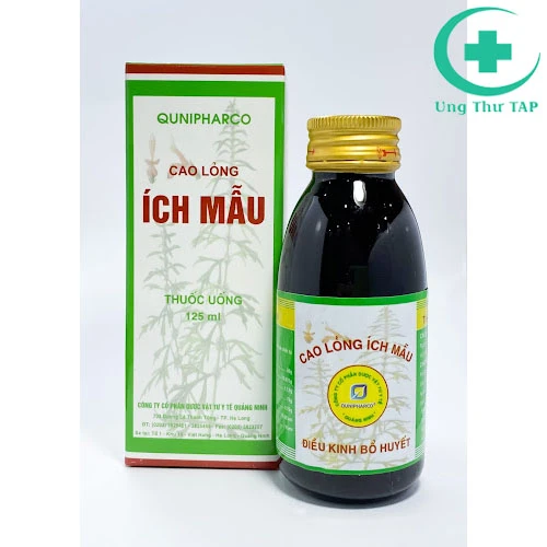 Cao lỏng ích mẫu- điều trị kinh nguyệt không đều, đau bụng kinh