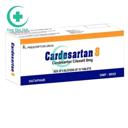 Cardesartan 8 - Thuốc điều trị tăng huyết áp hiệu qủa