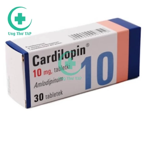 Cardilopin 10mg - Thuốc điều trị cao huyết áp, đau thắt ngực