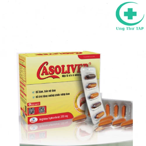 Casoliver Hộp 60 Viên Dolexphar - Gíup tăng cường chức năng gan