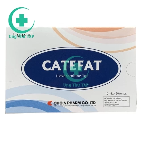 Catefat - Thuốc điều trị  rối loạn chuyển hoá cơ tim hiệu quả