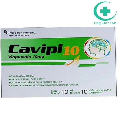 Cavipi 10 - Thuốc điều trị rối loạn tuần hoàn máu não