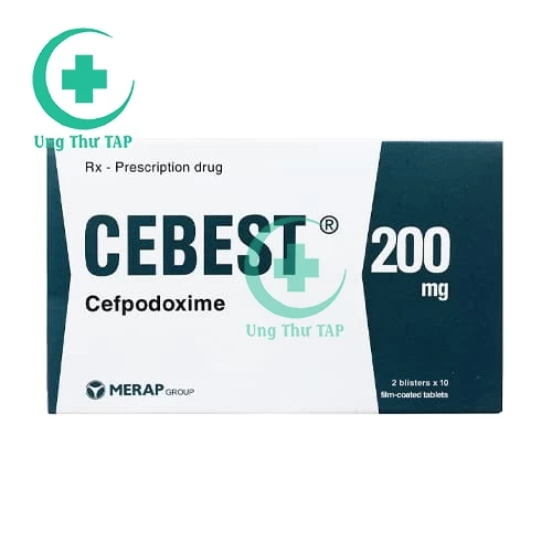 Cebest 200mg Merap - Thuốc điều trị các nhiễm khuẩn