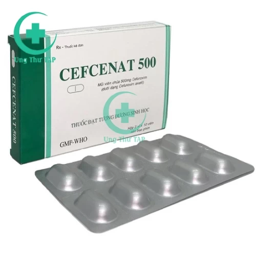 Cefcenat 500 - Thuốc điều trị nhiễm khuẩn hiệu quả của Tipharco