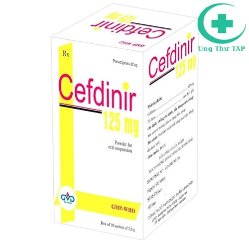 Cefdinir 125mg MD Pharco - Thuốc điều trị nhiễm khuẩn hiệu quả