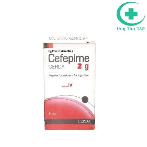 Cefepime Gerda 2g - Thuốc điều trị nhiễm khuẩn chất lượng