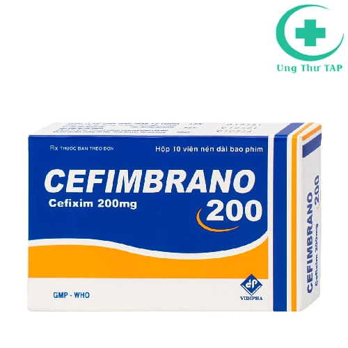 Cefimbrano 200 Vidipha - Thuốc điều trị nhiễm khuẩn