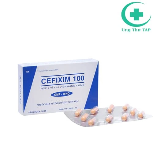 Cefixim 100 - Thuốc điều trị nhiễm khuẩn hiệu quả