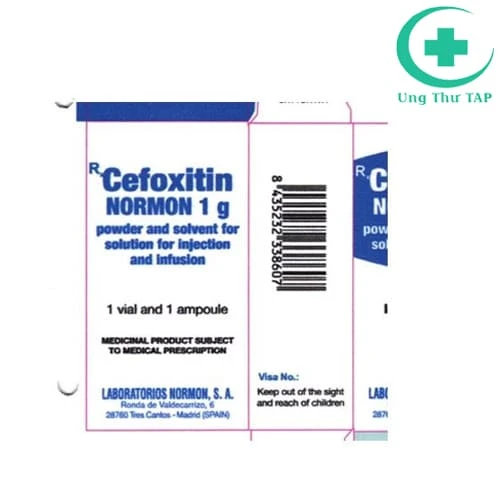 Cefoxitin Normon 1G - Thuốc điều trị nhiễm trùng đường hô hấp