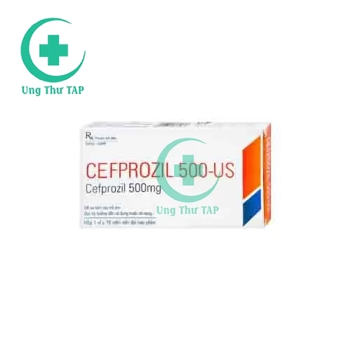 CEFPROZIL 500-US - Thuốc điều trị bệnh viêm, nhiễm khuẩn