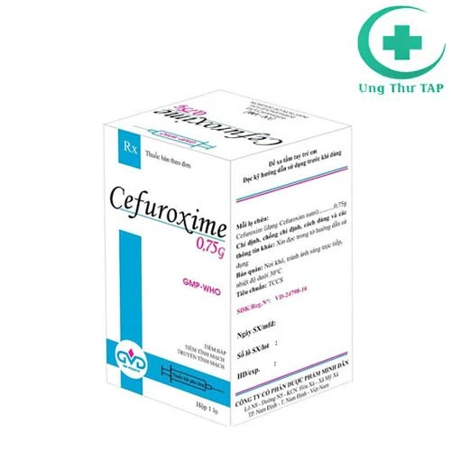 Cefuroxime 0,75g MD pharco- Thuốc điều trị nhiễm khuẩn hiệu quả