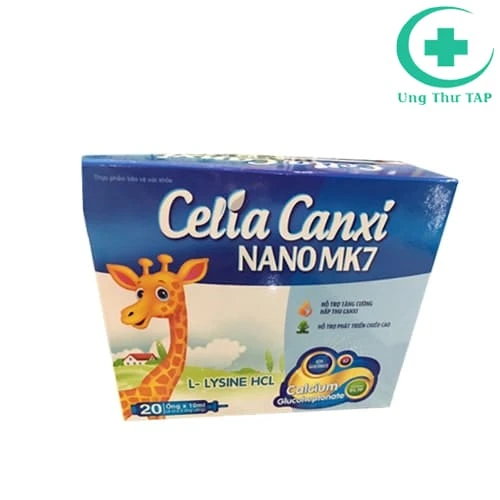 Celia Canxi Nano Mk7 - Bổ sung canxi, giúp xương răng chắc khỏe