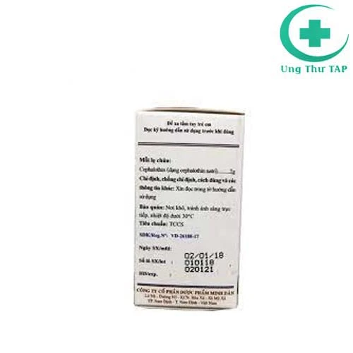 Cephalothin 2g MD pharco - Thuốc điều trị nhiễm khuẩn nặng