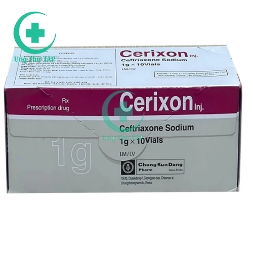 Cerixon - Thuốc điều trị và dự phòng nhiễm khuẩn của Hàn Quốc