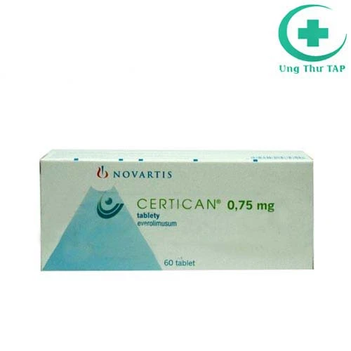 Certican 0.75mg - Thuốc dùng trong việc hỗ trợ điều trị ghép tạng