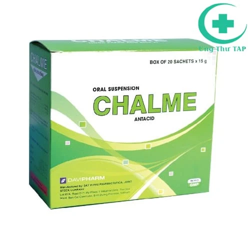 Chalme - Làm giảm các triệu chứng do tăng tiết acid dạ dày