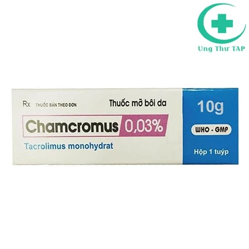 Chamcromus 0,03% - Thuốc điều trị chàm thể tạng