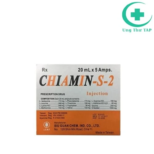 Chiamin-S-2 Injection - Thuốc điều trị chấn thương nặng