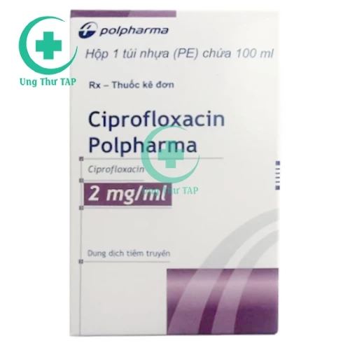 Ciprofloxacin 400 Polpharma - Thuốc điều trị bệnh nhiễm khuẩn