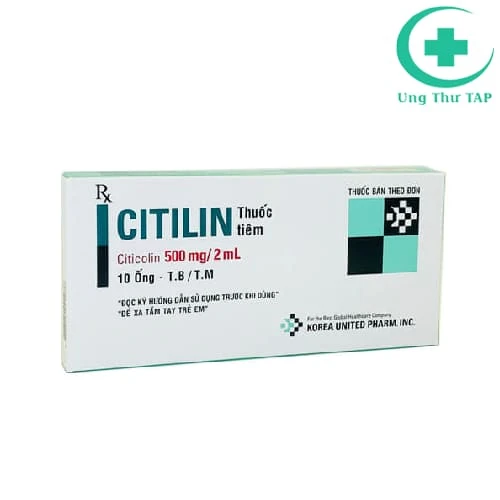 Citilin 500mg/2ml - Thuốc điều trị chấn thương sọ não hiệu quả