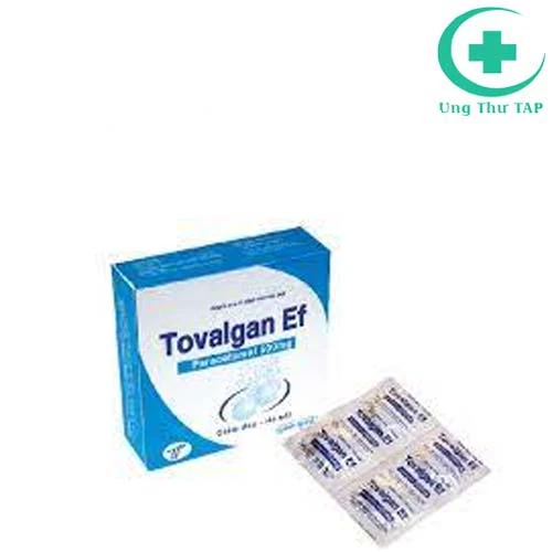 Tovalgan Ef 500 (sủi) - Thuốc giảm đau hạ sốt của DP Trường Thọ