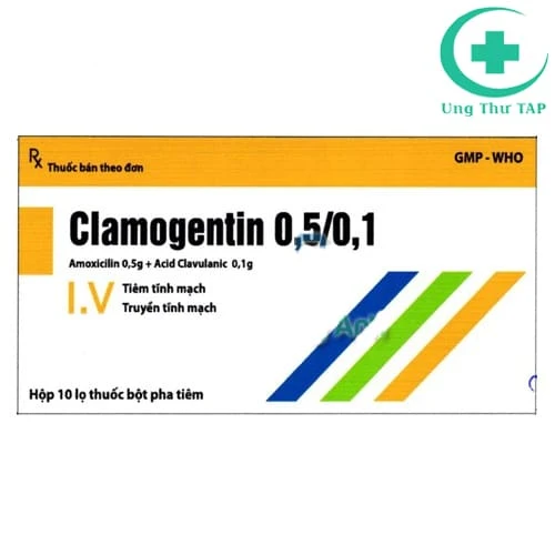 Clamogentin 0,5/0,1 - Thuốc điều trị nhiễm khuẩn của Dược phẩm VCP
