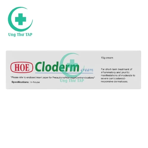 Cloderm cream - Thuốc điều trị viêm da, côn trùng đốt hiệu quả