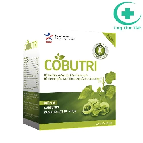 Cobutri - Hỗ trợ điều trị bệnh trĩ, giảm nguy cơ táo bón