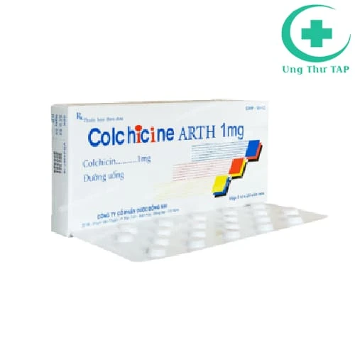 Colchicine Arth 1mg Donaipharm - Điều trị và dự phòng bệnh gout