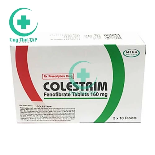 Colestrim 160mg Mega We care - Điều trị tăng cholesterol máu