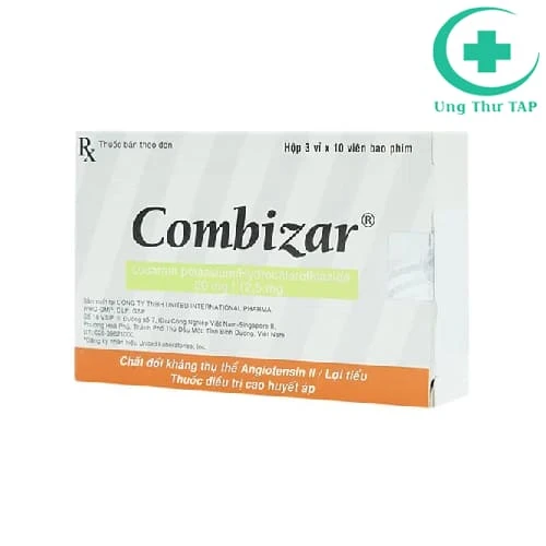 Combizar United International - Thuốc điều trị cao huyết áp