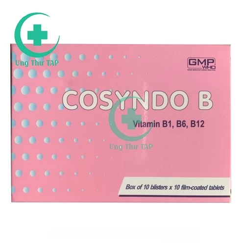 Cosyndo B - Thuốc bổ sung vitamin nhóm B của Armephaco
