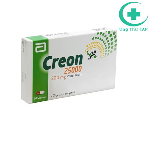 Creon 25000 - Thuốc điều trị thiểu năng tụy ngoại tiết