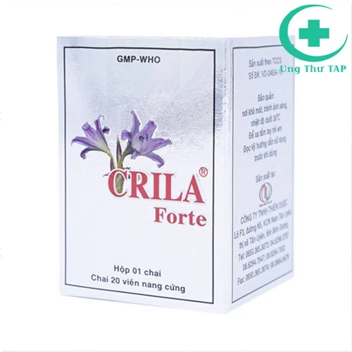 Crila Forte 500mg - Thuốc hỗ trợ điều trị u sơ tử cung