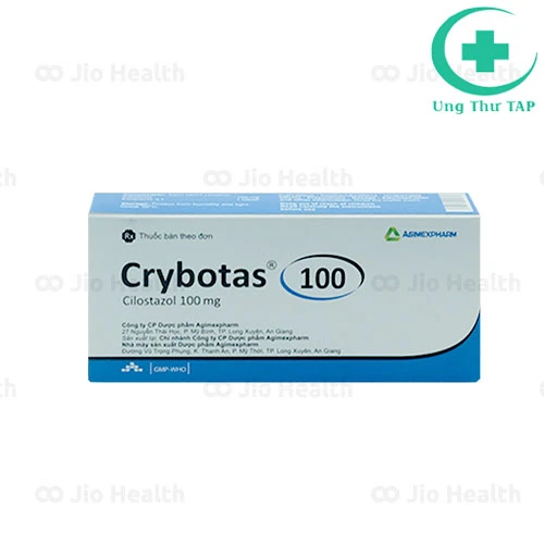 Crybotas 100 - Thuốc điều trị thiếu máu, phòng ngừa nhồi máu