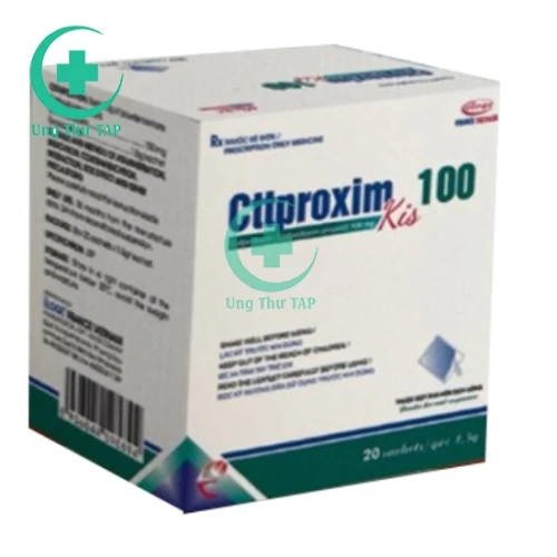 Cttproxim kis 100 - Thuốc điều trị nhiễm khuẩn chât lượng
