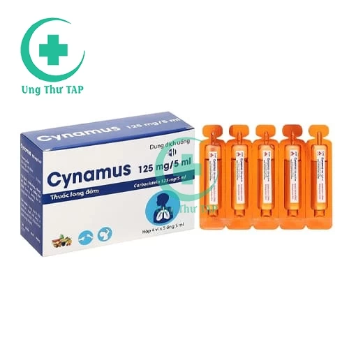 Cynamus - Thuốc giúp long đờm, tiêu đờm hiệu quả và an toàn