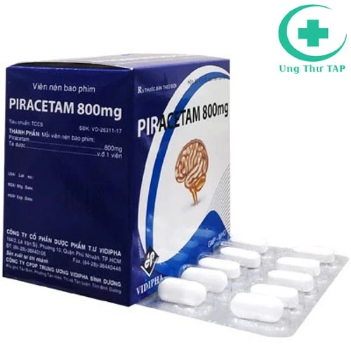 Piracetam 800mg - Thuốc ngăn ngừa rối loạn thần kinh